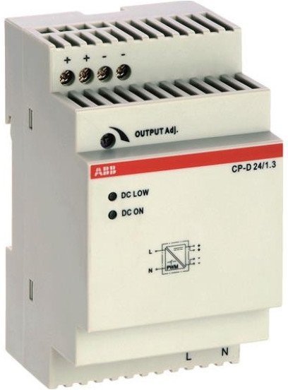 Блок питания CP-D 24/1.3 (регулир. вых. напряж) вход 90-265В AC / 120-370В DC, выход 24В DC /1.3A, 1SVR427043R0100 в Гатчине