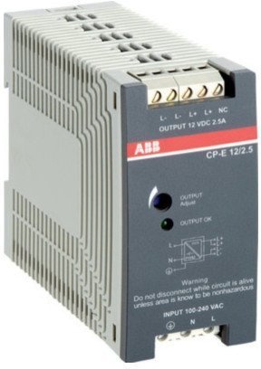 Блок питания CP-E 12/2.5 (регулир. вых. напряж) 90-265В AC / 120-370В DC, выход 12В DC /2.5A, 1SVR427032R1000 в Гатчине