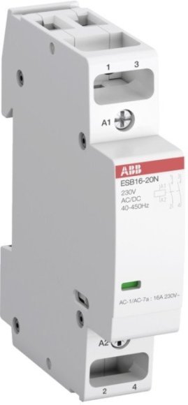 Модульный контактор ABB ESB-N 1НО+1НЗ 16А 42В AC/DC, 1SBE111111R0211 в Гатчине