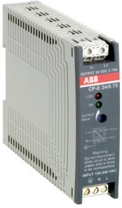 Блок питания CP-E 24/0.75 (регулир. вых. напряж) вход 90-265В AC / 120- 370В DC, выход 24В DC /0.75A, 1SVR427030R0000 в Гатчине