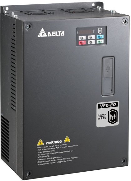 Лифтовые преобразователи частоты Delta Electronics VFD075ED43S (7.5кВт 3ф 400В) серии VFD-ED в Гатчине