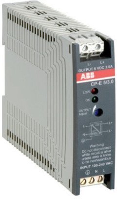 Блок питания CP-E 5/3.0 (регулир. вых. напряж) 90-265В AC / 120-370В DC, выход 5В DC /3.0A, 1SVR427033R3000 в Гатчине