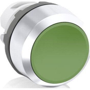 Кнопка MP1-30G зеленая (только корпус) без подсветки без фиксации, 1SFA611100R3002 в Гатчине