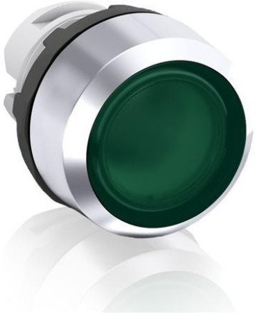 Кнопка MP1-31G зеленая (только корпус) с подсветкой без фиксации, 1SFA611100R3102 в Гатчине