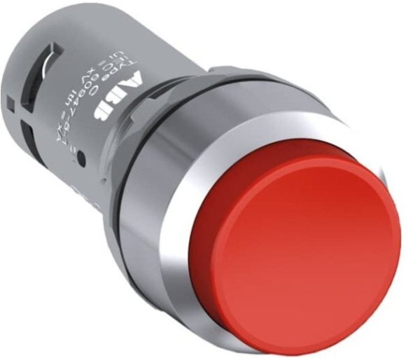 Кнопка CP3-30R-20 красная с выступающей клавишей без фиксации 2НО, 1SFA619102R3021 в Гатчине