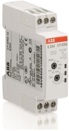 Реле времени CT-ERD.12 модульное (задержка на включ.) 24-48B DC, 24-240B AC (7 временных диапазонов 0,05с...100ч) 1ПК, 1SVR500100R0000 в Гатчине