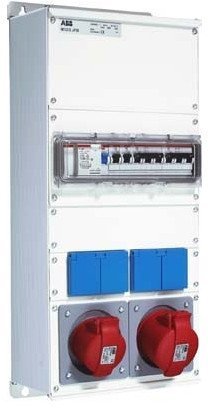 Бокс M32/2JFB CTFL с розеткамии фланцами в сборе, металл, IP44, 2CMA100022R1000 в Гатчине