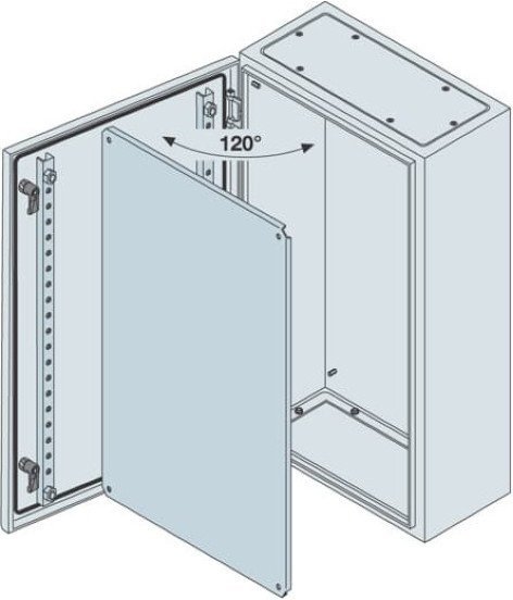 SR Корпус шкафа с монт.платой 1000х600х300мм ВхШхГ, SRN10630K в Гатчине