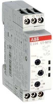 Реле времени CT-MFD.21 модульное многофункц. (7 функций) 12-240В AC/DC (7временных диапазонов 0,05с...100ч) 2ПК, 1SVR500020R1100 в Гатчине