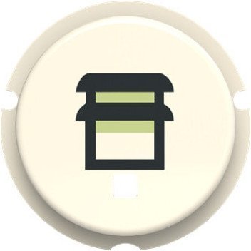 SBB-N2BL Кнопка жалюзи free@home, Zenit, белый, 2CLA202620N1102 в Гатчине