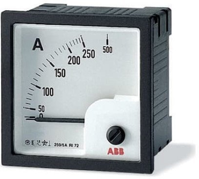 Амперметр щитовой ABB AMT 25А AC, аналоговый, кл.т. 1,5, 2CSG312070R4001 в Гатчине