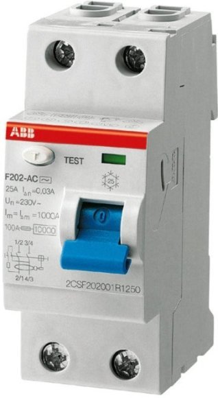 Выкл.диф.тока 2мод. F202 A-25/0,03, 2CSF202101R1250 в Гатчине