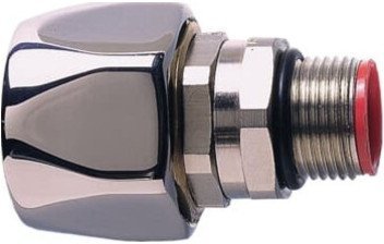 Фитинг SPLB16/M16/B, прямой поворотный, никелированная латунь, резьба M16, d16, 10 шт. в пачке, 7TCA296100R0150 в Гатчине