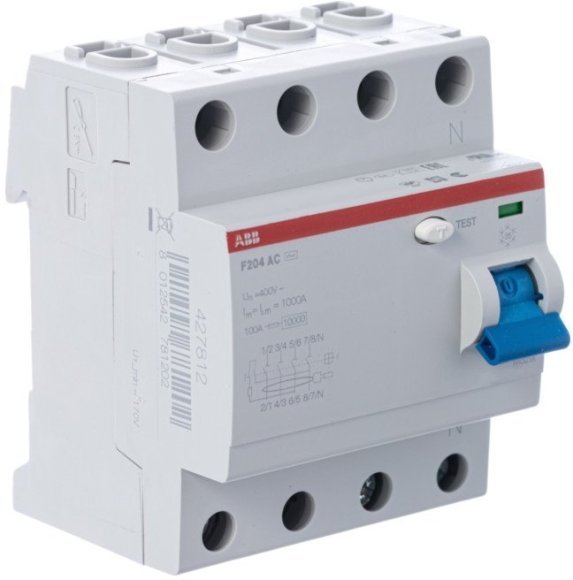 Выкл.диф.тока 4мод. F204 AC-63/0,3, 2CSF204001R3630 в Гатчине