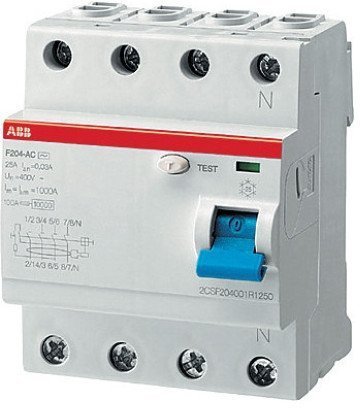 Выкл.диф.тока 4мод. F204 A-40/0,03, 2CSF204101R1400 в Гатчине