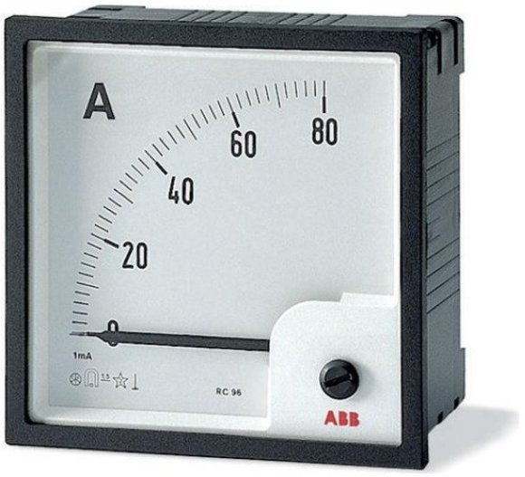 Амперметр щитовой ABB AMT AC, аналоговый, кл.т. 1,5, 2CSG323260R4001 в Гатчине