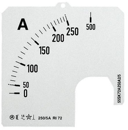 Шкала для амперметра SCL-A1-100/72, 2CSG112189R5011 в Гатчине