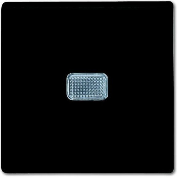 Выключатель 1-клавишный ABB BASIC55 с подсветкой, скрытый монтаж, chateau-black, 2CKA001012A2175 в Гатчине