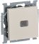 Выключатель 1-клавишный ABB BASIC55 с подсветкой, скрытый монтаж, слоновая кость, 2CKA001012A2156 в Гатчине
